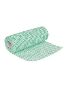 Jantex Non Woven Cloths Green (Roll of 100)