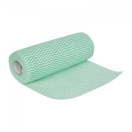 Jantex Non Woven Cloths Green (Roll of 100)