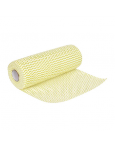 Jantex Non Woven Cloths Yellow (Roll of 100)