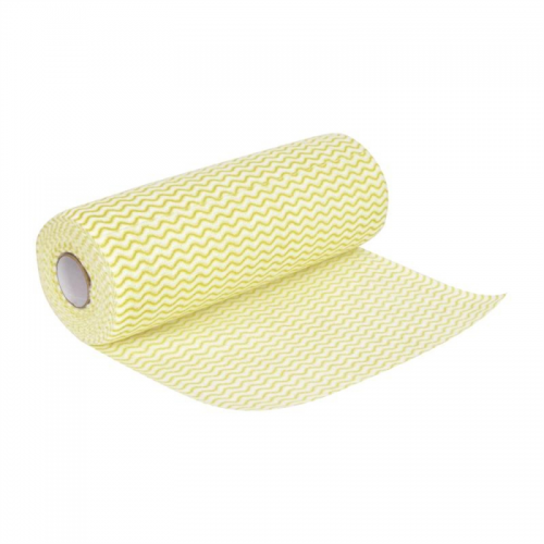 Jantex Non Woven Cloths Yellow (Roll of 100)