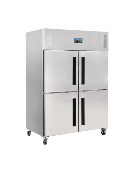 Polar Upright Double Stable Door Gastro Refrigerator 1200Ltr