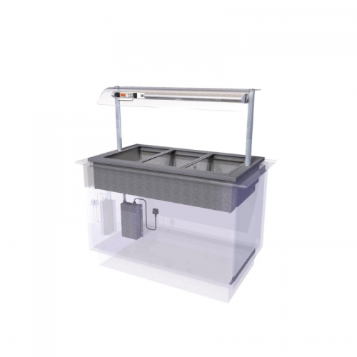 Designline Drop In Dry Heat Bain Marie HBM3