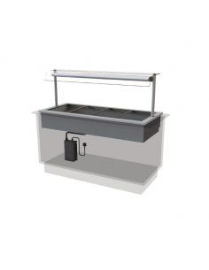 Designline Drop In Dry Heat Bain Marie HBM4