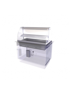 Designline Drop In Heated Serve Over Counter HDL3