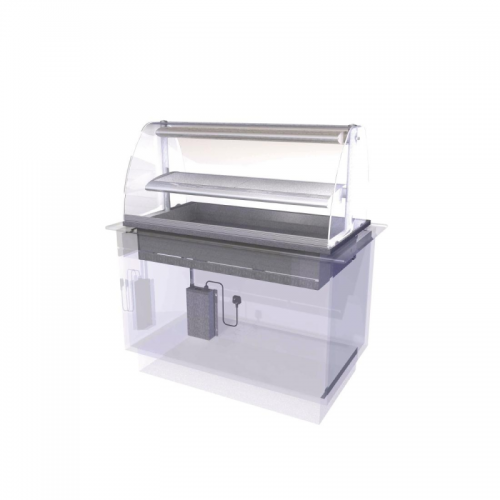 Designline Drop In Heated Serve Over Counter HDL3
