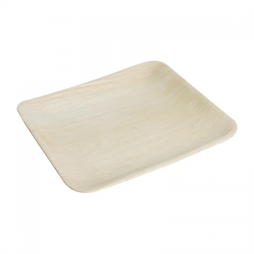 Fiesta Palm Leaf Plate Square 200mm