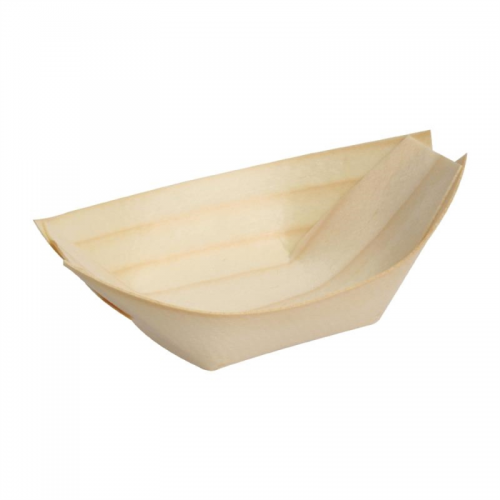 Fiesta Birch Wooden Boat 250mm