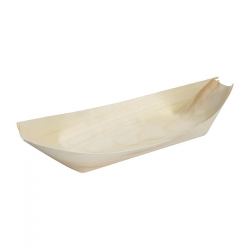 Fiesta Birch Wooden Boat 190mm