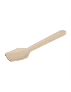 Fiesta Birch Wooden Ice Cream Scoop 96mm (Pack of 100)