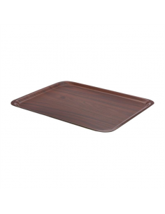 Cambro Mykonos Food Tray Walnut 460mm