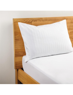 Mitre Comfort Satin Housewife Pillowcase White