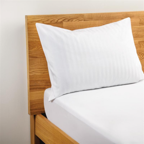 Mitre Comfort Satin Housewife Pillowcase White