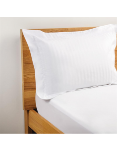 Mitre Comfort Satin Oxford Pillowcase White