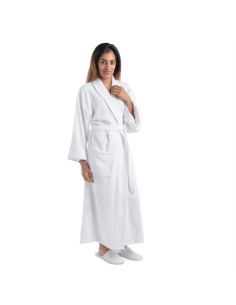 Mitre Comfort Sandringham Bathrobe White Large