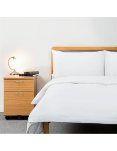 Mitre Essentials Spectrum Duvet Cover White Single