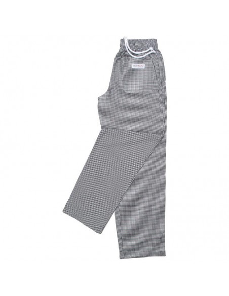 Chef Works Easyfit Pants Small Black Check XL