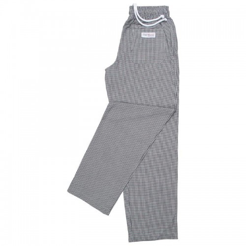 Chef Works Easyfit Pants Small Black Check XXL