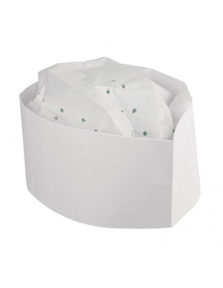 Disposable Forage Hat White