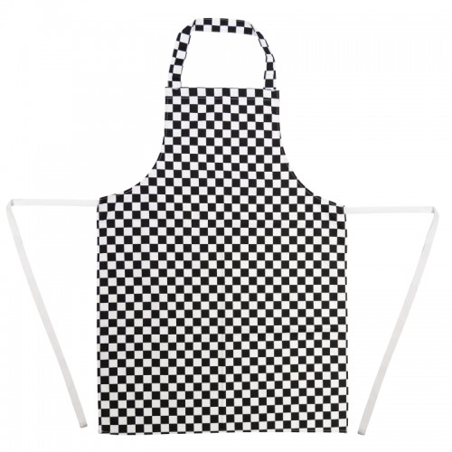 Whites Apron Black and White Check Whites Apron Black and White Check