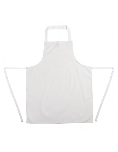 Whites Apron White