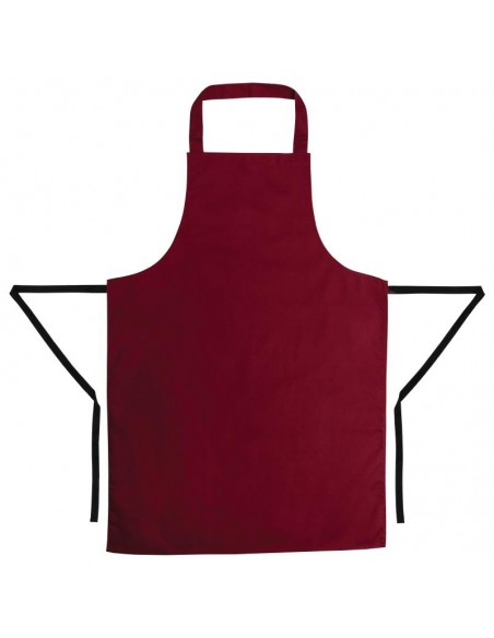Whites Apron Burgundy
