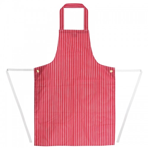 Whites Waterproof Bib Apron Red And White Stripe