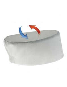 Chef Works Cool Vent Beanie White 2
