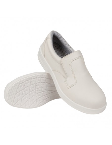 Lites Safety Slip On White