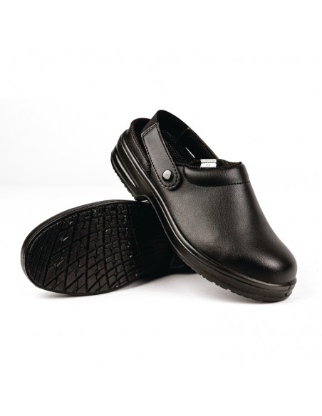 Lites Unisex Safety Clogs Black