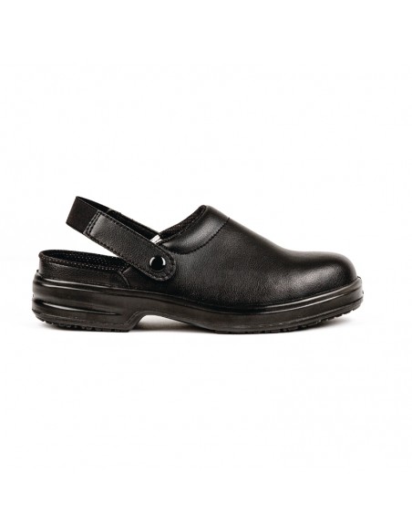 Lites Unisex Safety Clogs Black