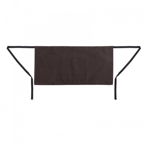 Uniform Works Short Bistro Apron Charcoal