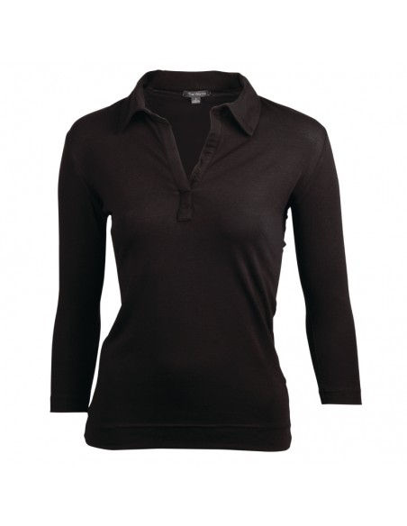 Uniform Works V-Neck T-Shirt  Black XL