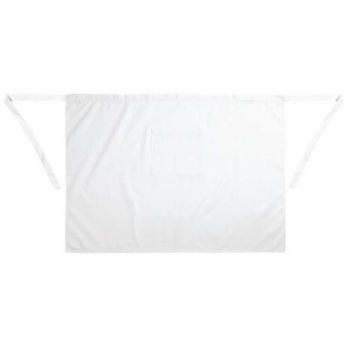 Regular Bistro Apron White