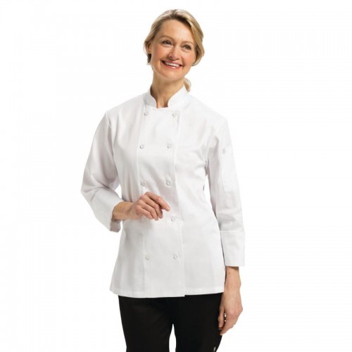 Chef Works Marbella Ladies Executive Chef Jacket White