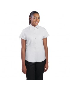 Chef Works Ladies Cool Vent Chefs Shirt White 2