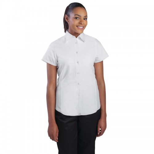 Chef Works Ladies Cool Vent Chefs Shirt White