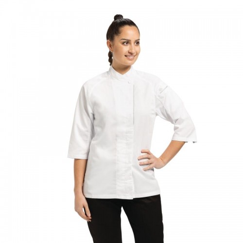 Chef Works Cool Vent Verona Ladies Chefs Coat XS