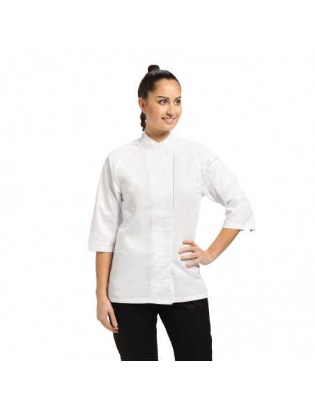 Chef Works Cool Vent Verona Ladies Chefs Coat XS