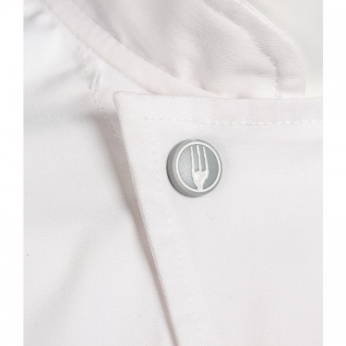 Chef Works Valais Chef Coat White with Grey L