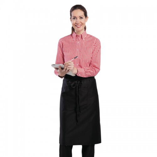 Uniform Works Ladies Gingham Shirt Red L