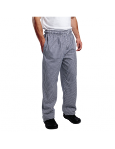 Whites Vegas Chefs Trousers Small Blue and White Check XL 2