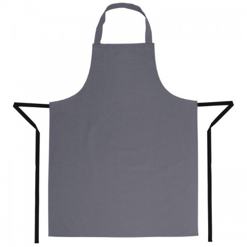 Whites Polycotton Bib Apron Charcoal