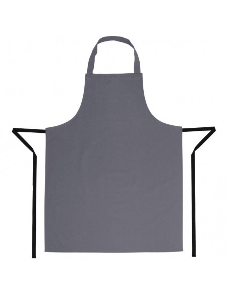Whites Polycotton Bib Apron Charcoal