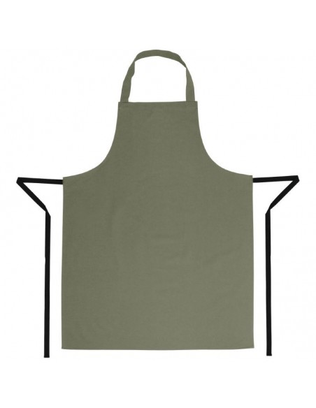 Whites Polycotton Bib Apron Olive