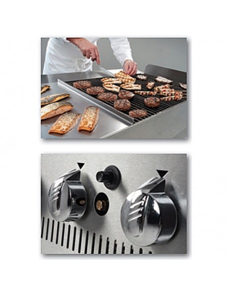 Hobart Bonnet Charbroiler Gas Chargrill 1200mm Wide