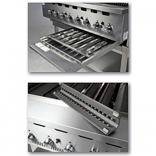 Hobart Bonnet Charbroiler Gas Chargrill 1200mm Wide