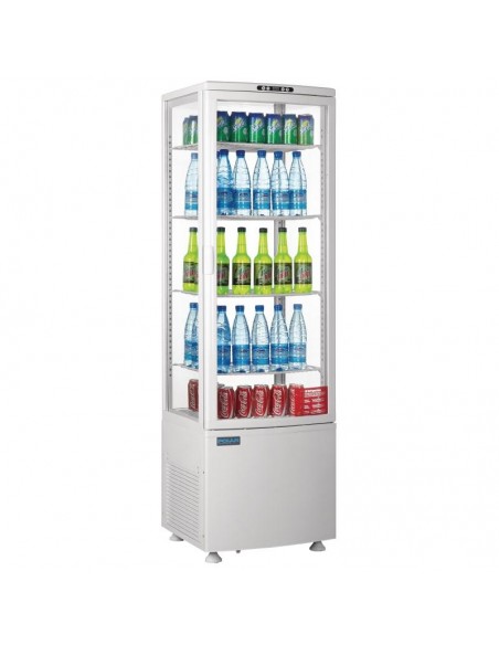 Polar Curved Door Display Fridge 235 Ltr