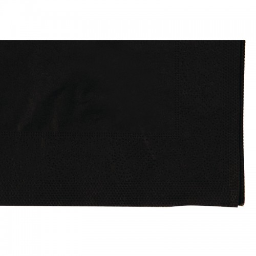Black Cocktail Napkins