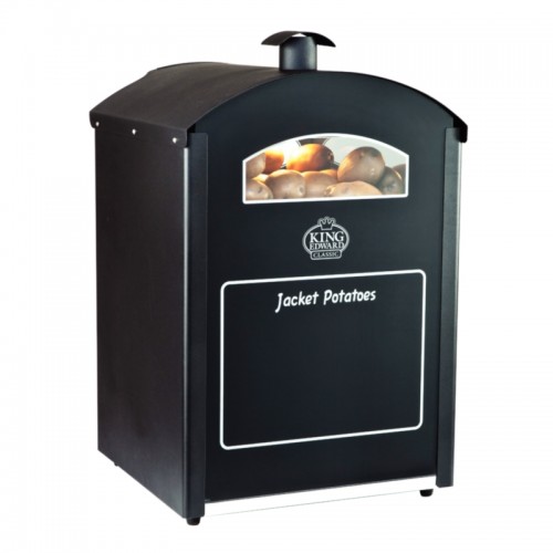 King Edward Bake-King Potato Oven Black