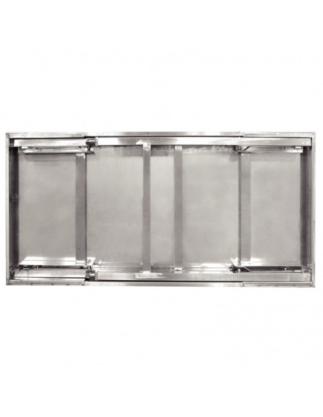 Vogue Stainless Steel Folding Table